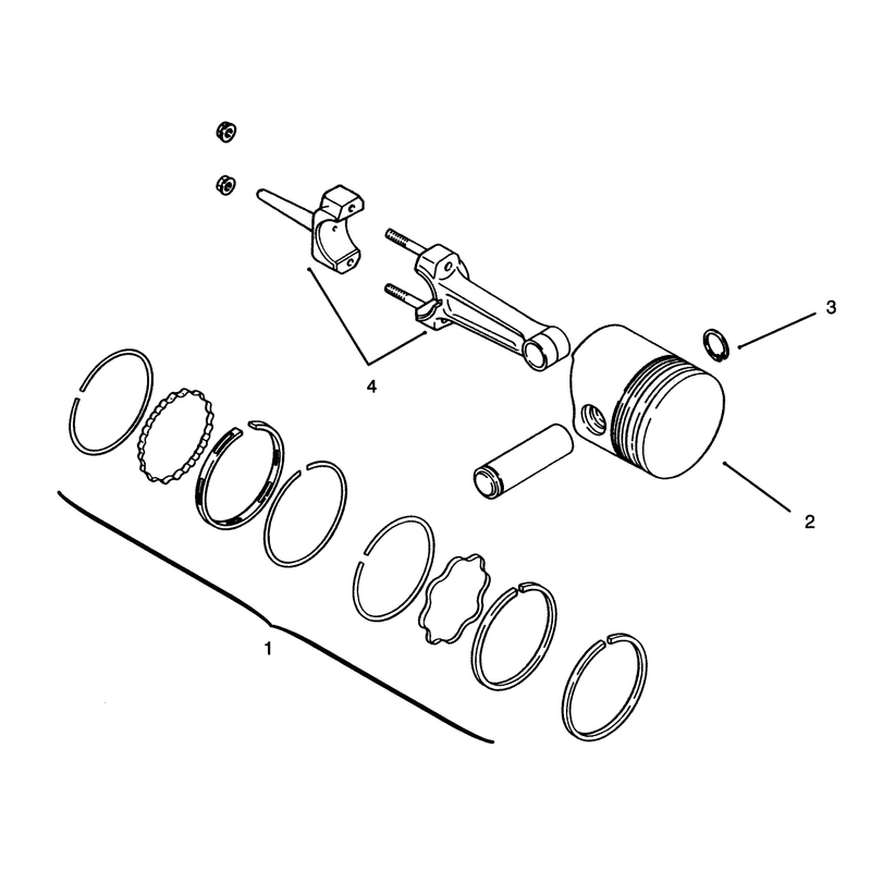 Piston and Rings