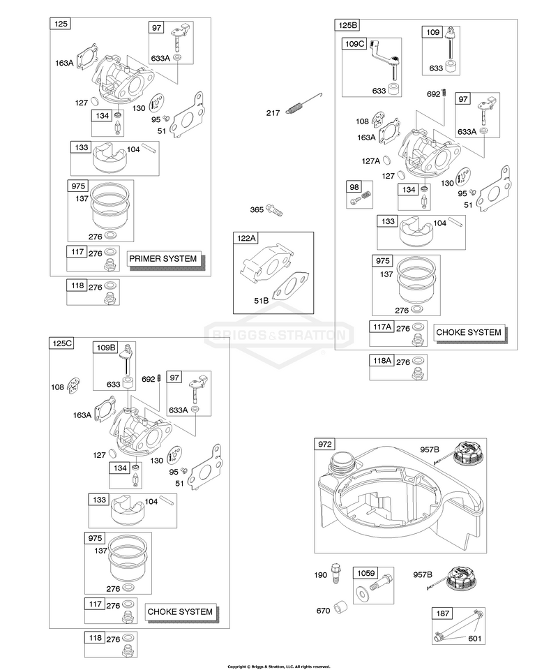 Carburetor, Fuel Supply