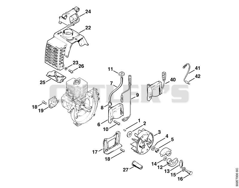 Ignition system, Clutch