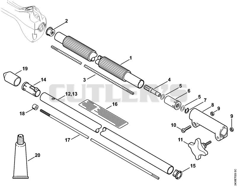 Drive tube assembly