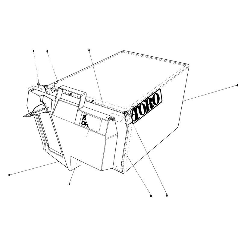 Grass Bag Assembly No 11-0189