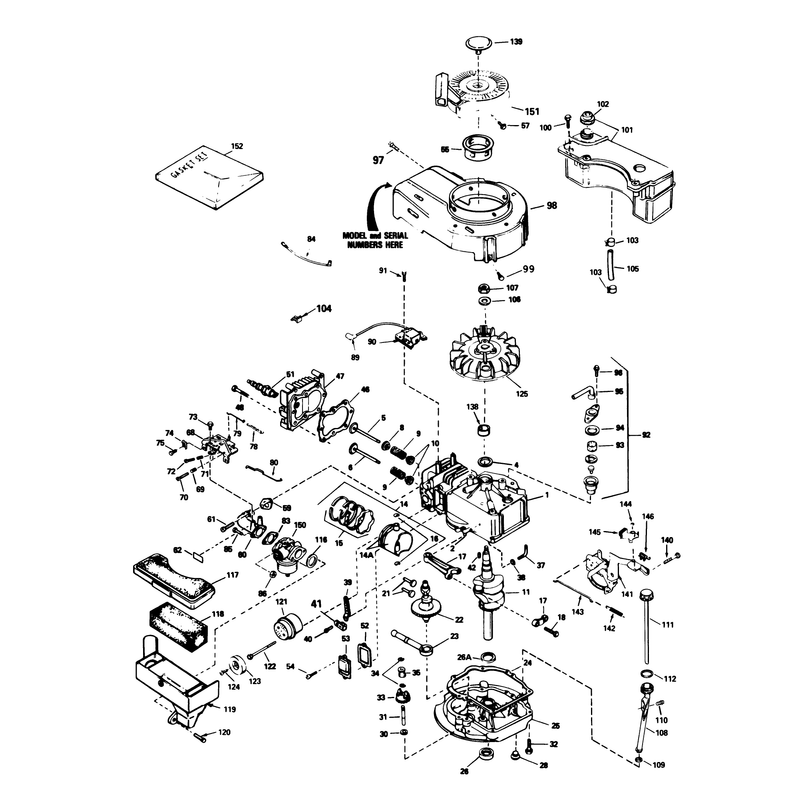 Engine Model Tv100-44012b Continued