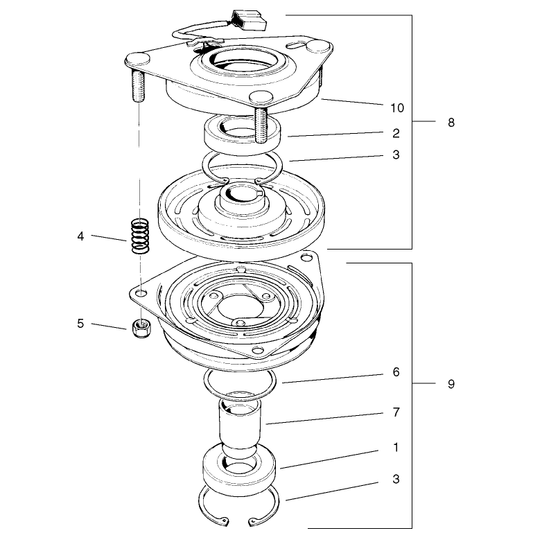 Clutch Assembly No 54-3200