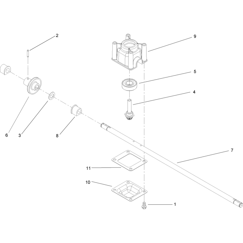 Transmission Assembly No 106-3956