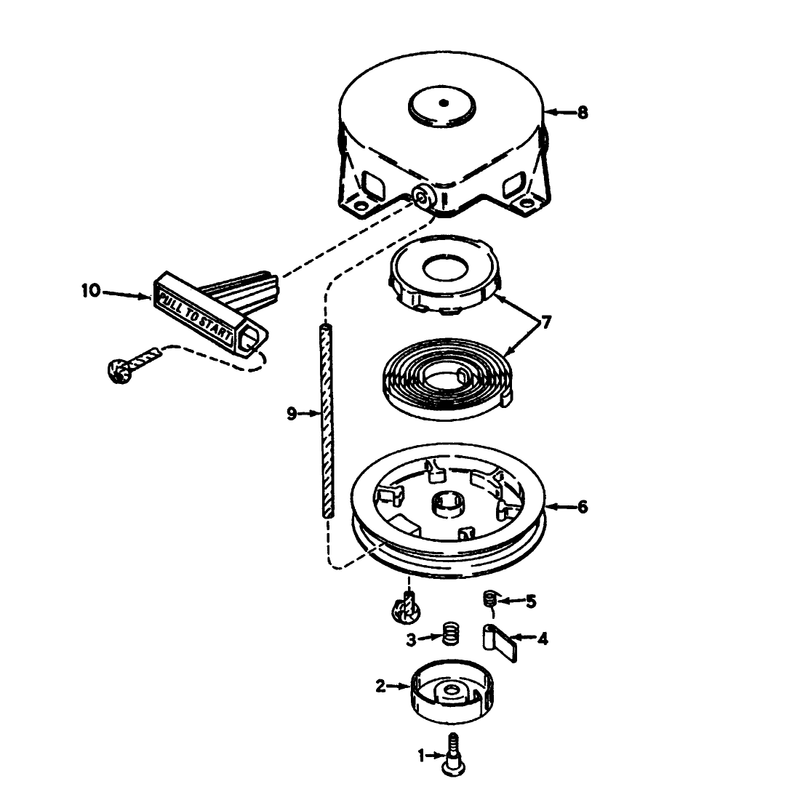 Recoil Starter No. 590537