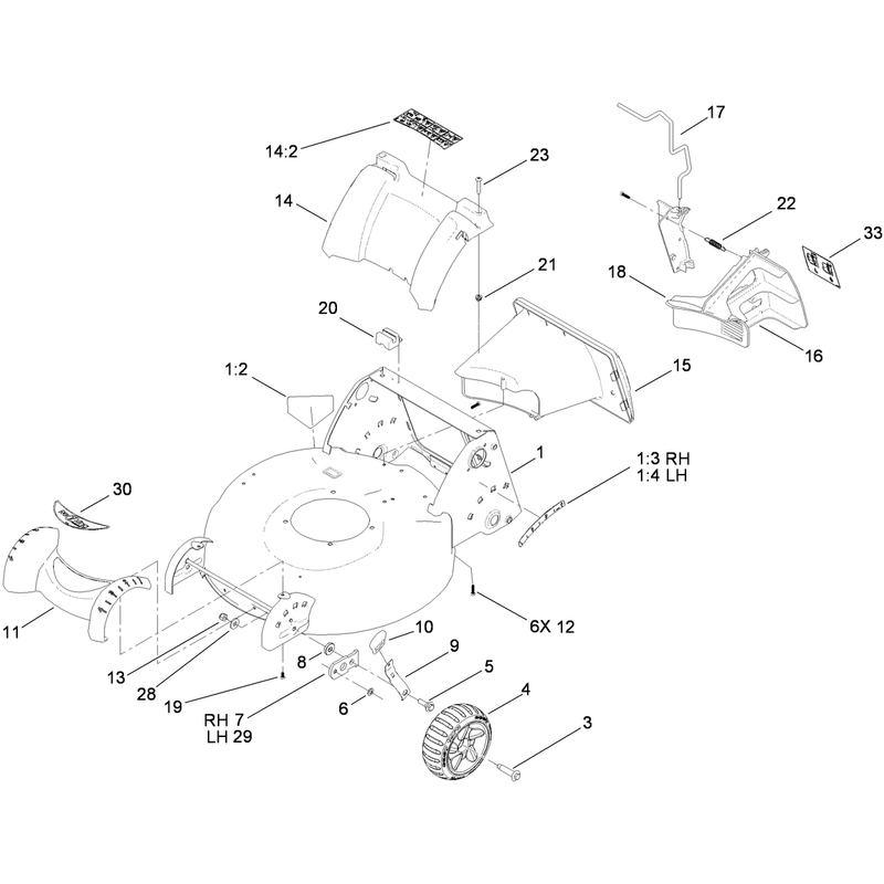 Housing Rear Cover and Front Axle Assembly
