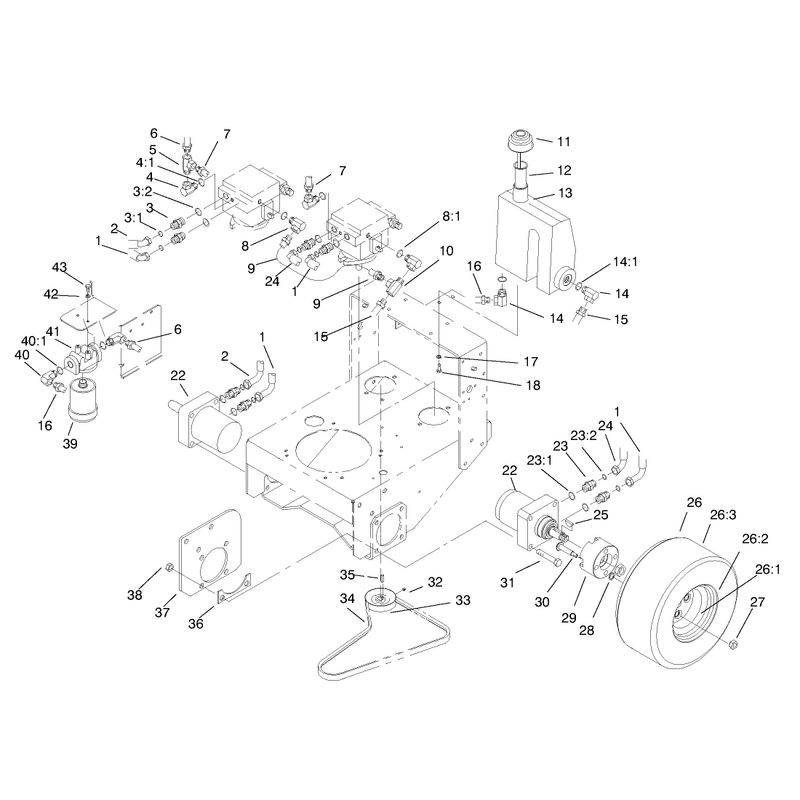 Hydraulic and Drive System
