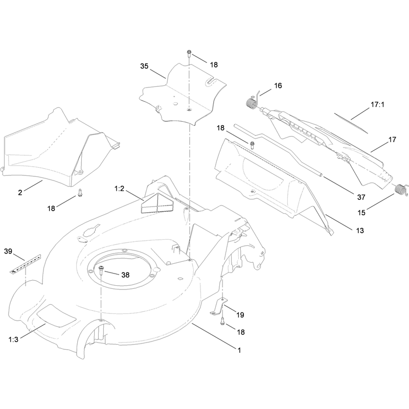 Housing and Rear Door Assembly