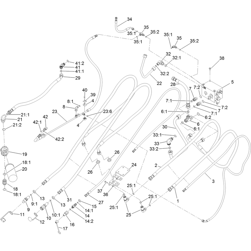 Auxiliary Hydraulic Assembly