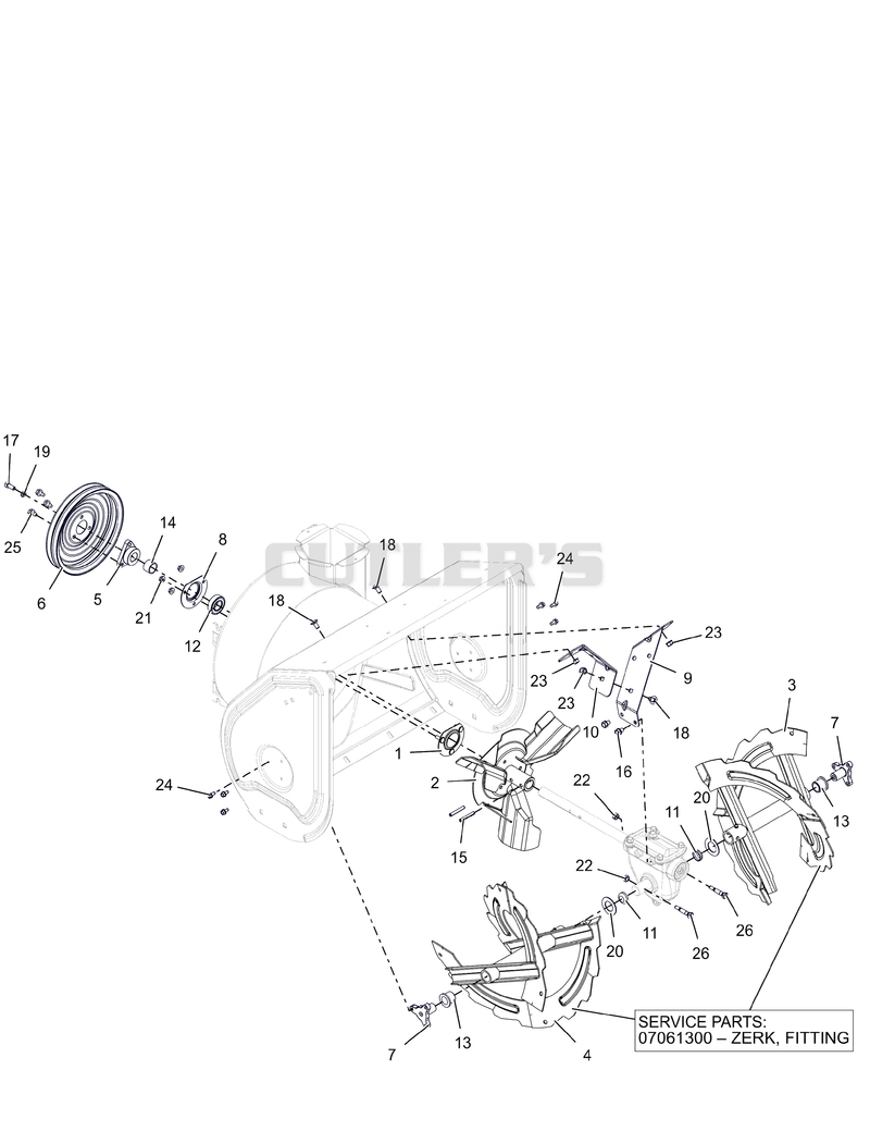 Auger and Impeller – 24"
