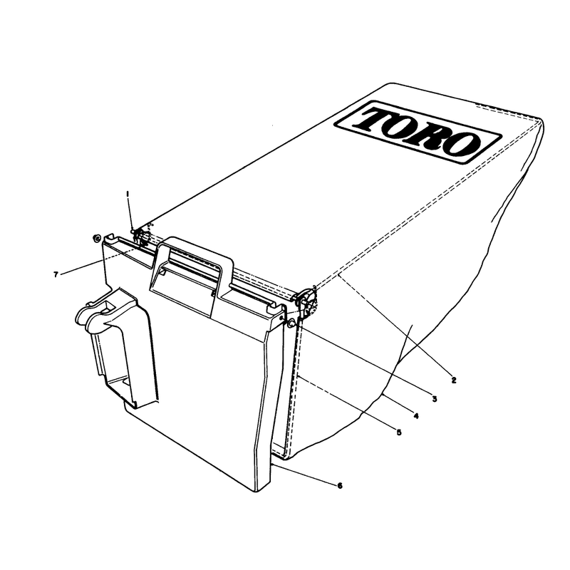 Grass Bag Assembly No 12-8859