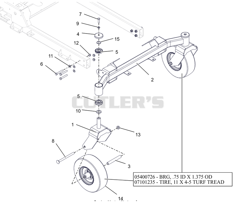 Front Caster Wheels