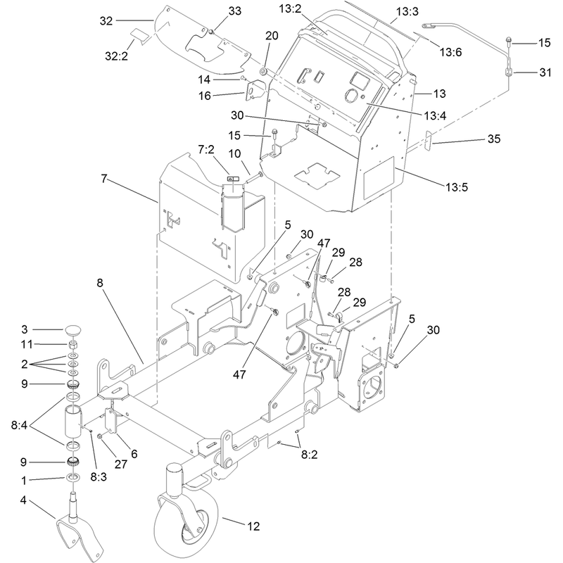 Main Frame Assembly