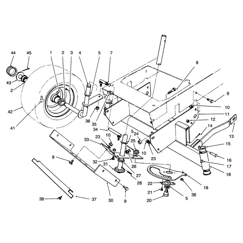 Front Axle Assembly
