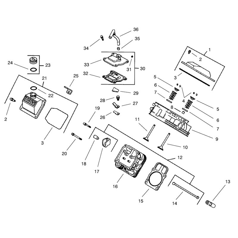 Group 4 Headvalvebreather Model 73471 Only