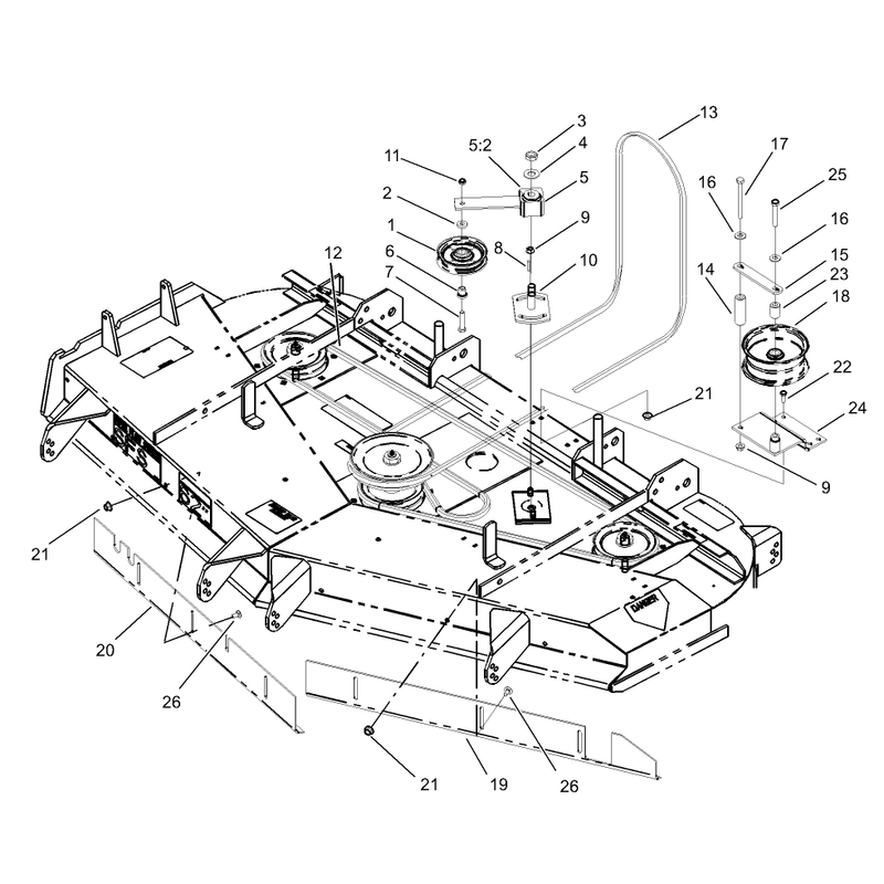 Belt and Idler Arm Assembly
