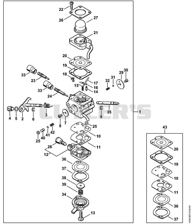 Carburetor C1Q-S110 (43.2008)