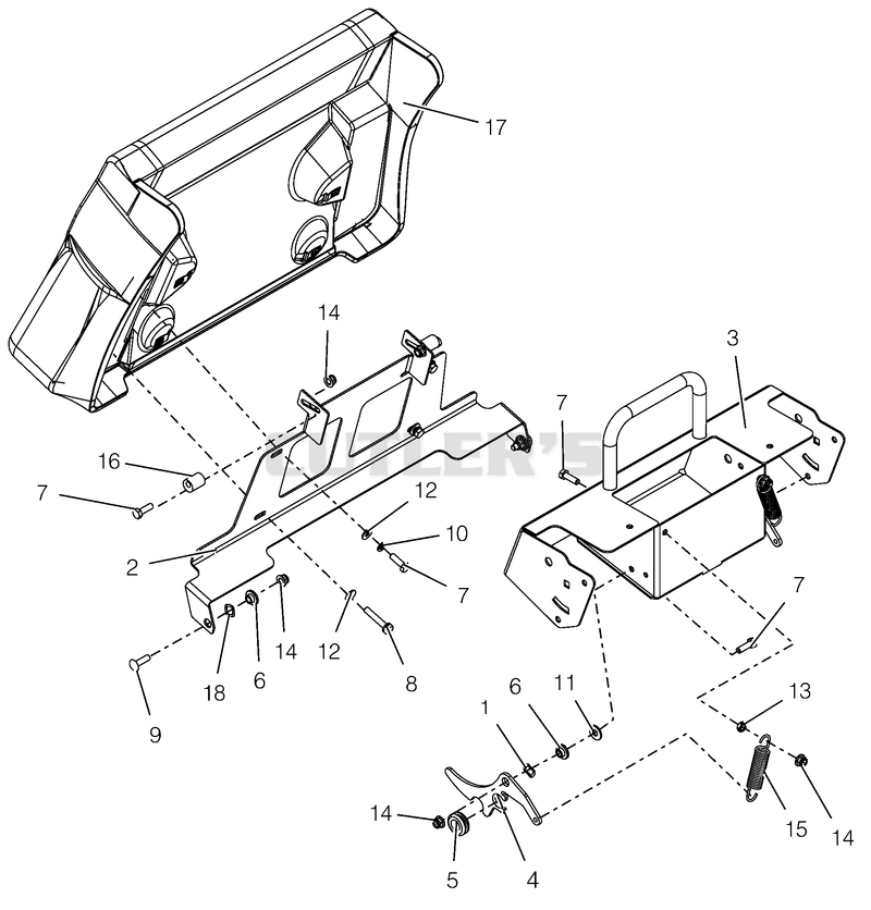 Operator Pad And Latch