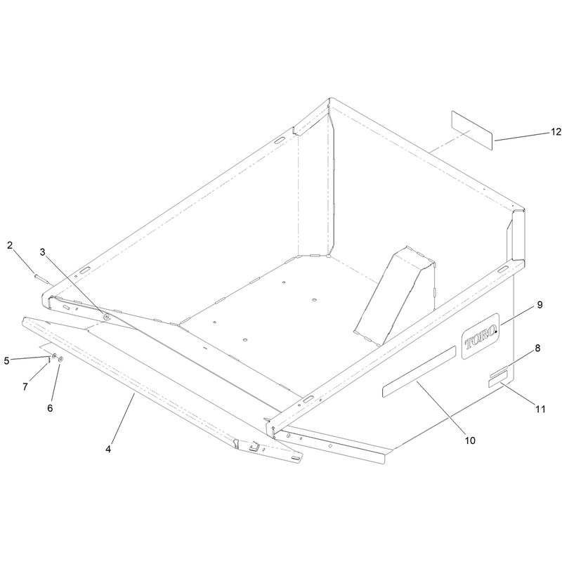 Mulch Bucket Assembly