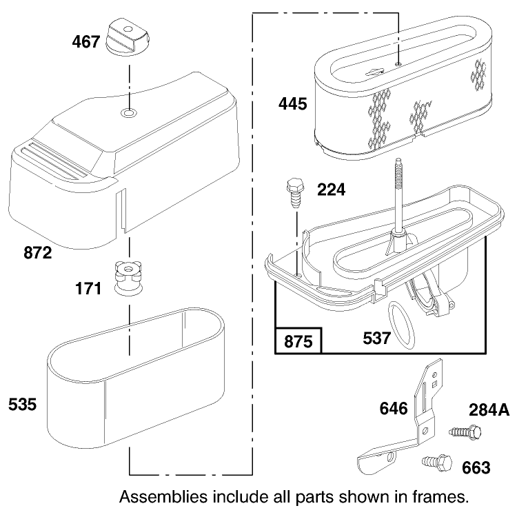 Engine Briggs and Stratton Model 28n777-0174-01