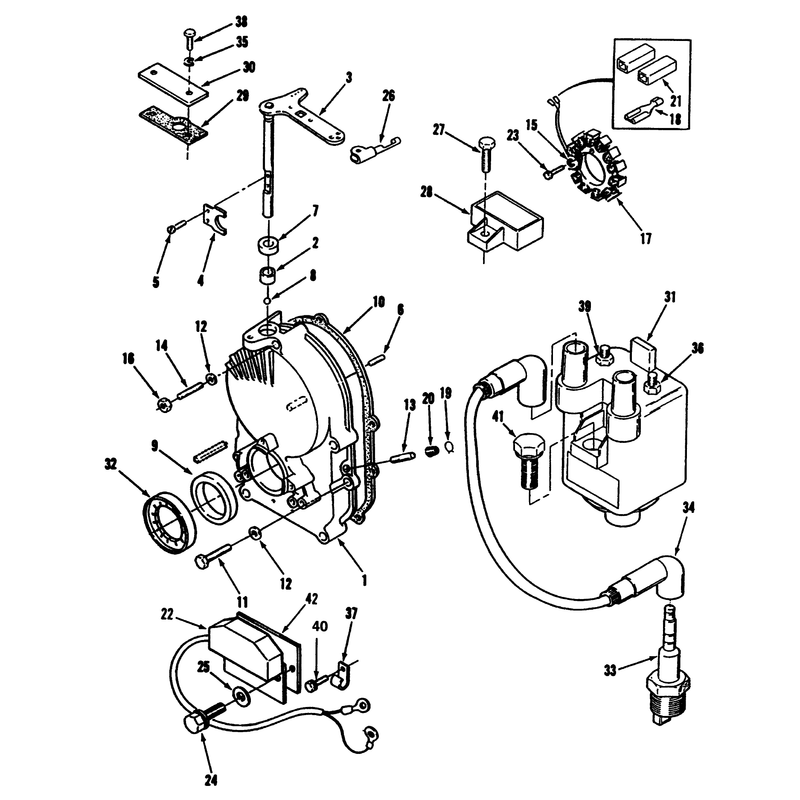 Gearcase and Ignition Controls