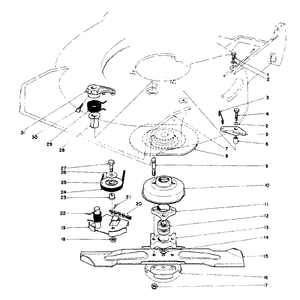 Blade Brake Clutch Assembly