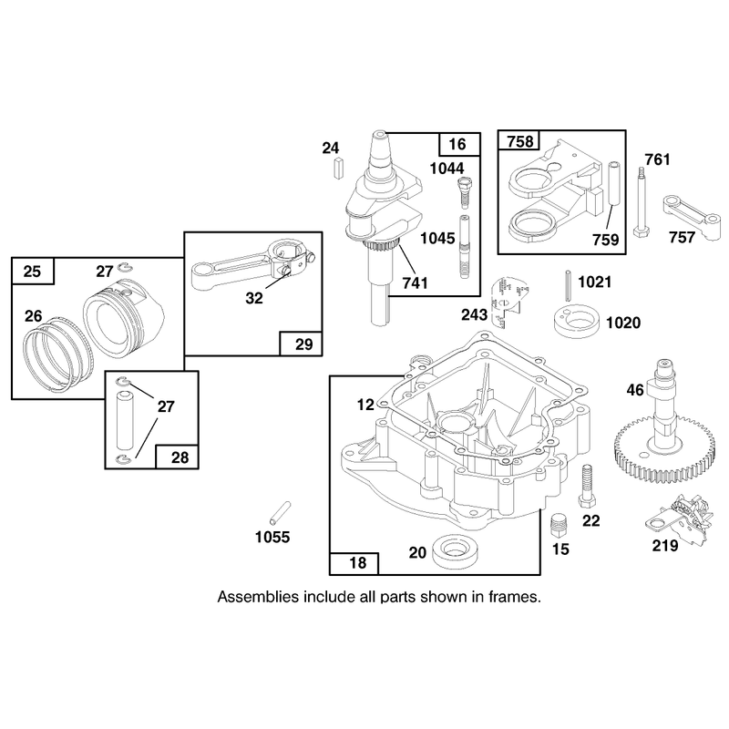 Engine Briggs and Stratton Model 28n777-0174-01