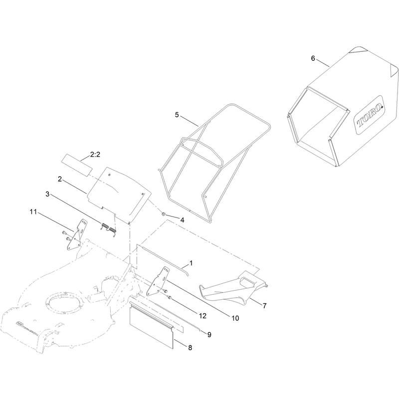 Grass Bag Assembly