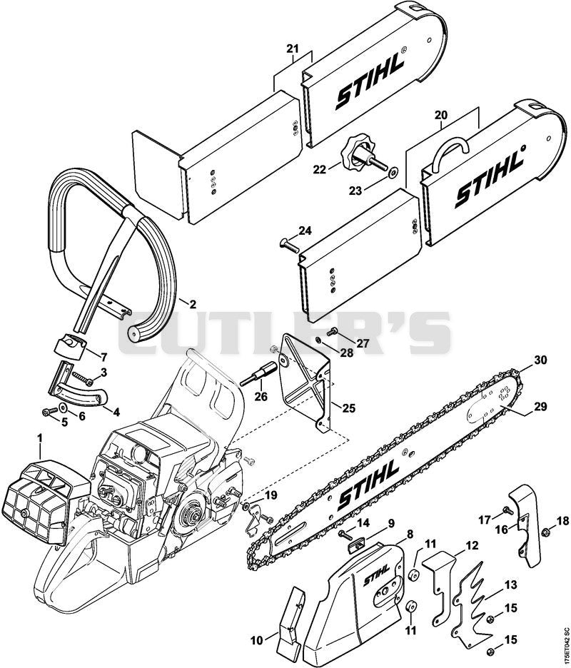 Conversion kit rescue saw (27.2000), (31.2005), (15.2007)