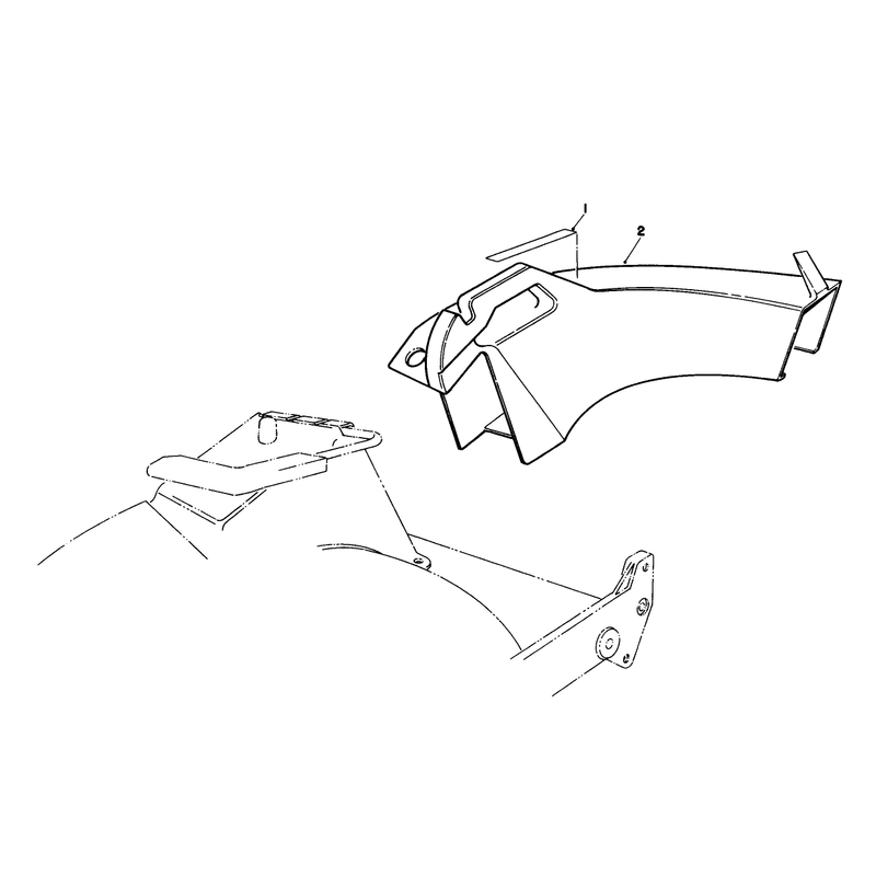 Side Discharge Chute Model No 59168 Optional