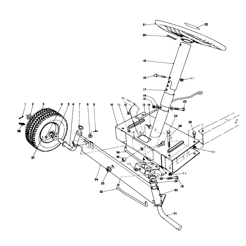 Front Axle Assembly