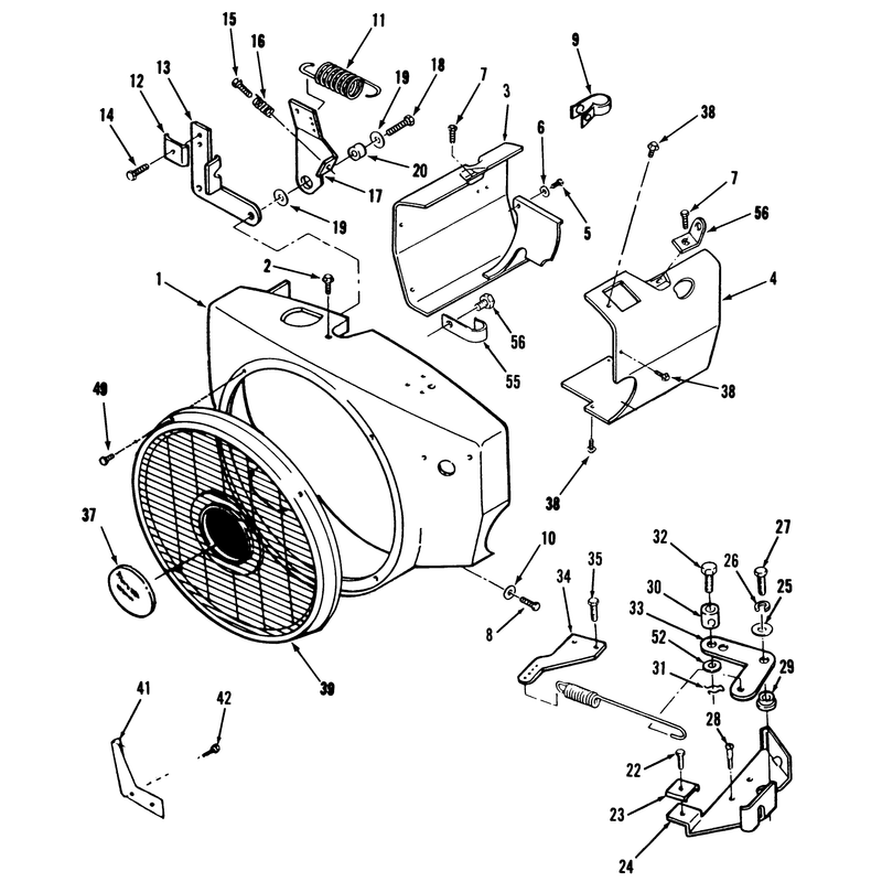 Blower Housing And Governor
