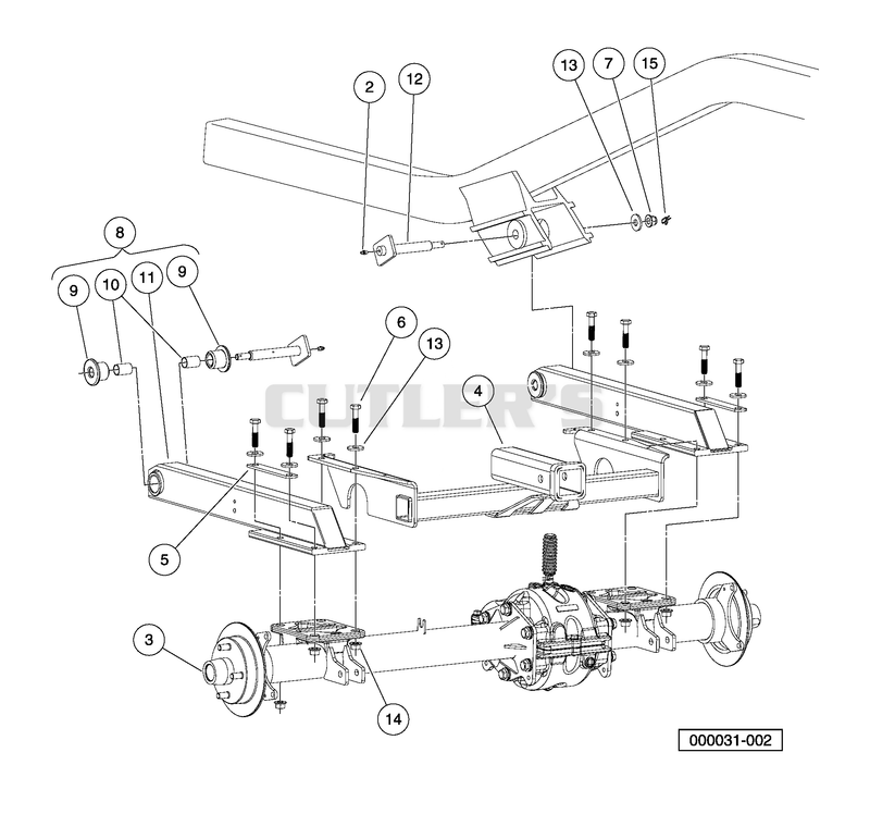 Rear Suspension - Standard
