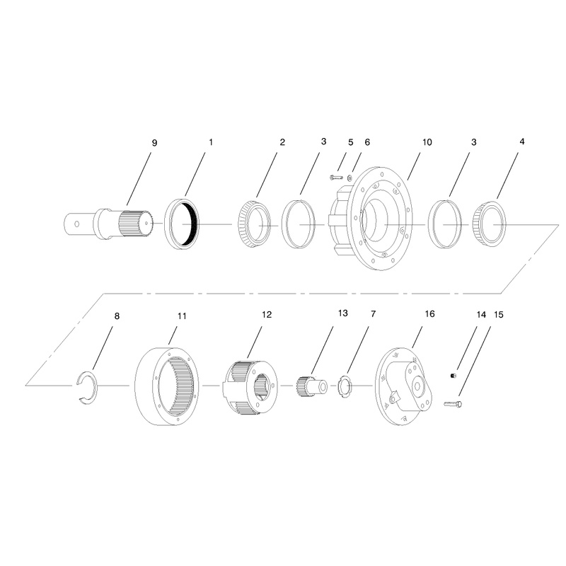 Planetary Gear Assembly No. 98-8260