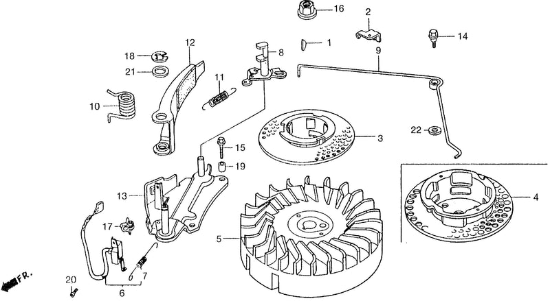 HR195PDAFLYWHEEL