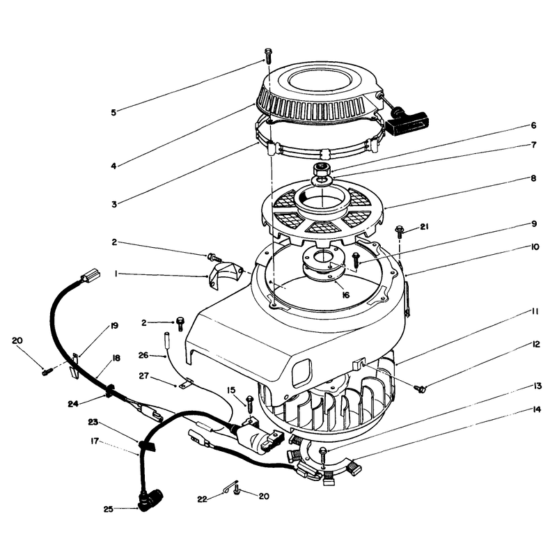 Recoil and Flywheel Assembly