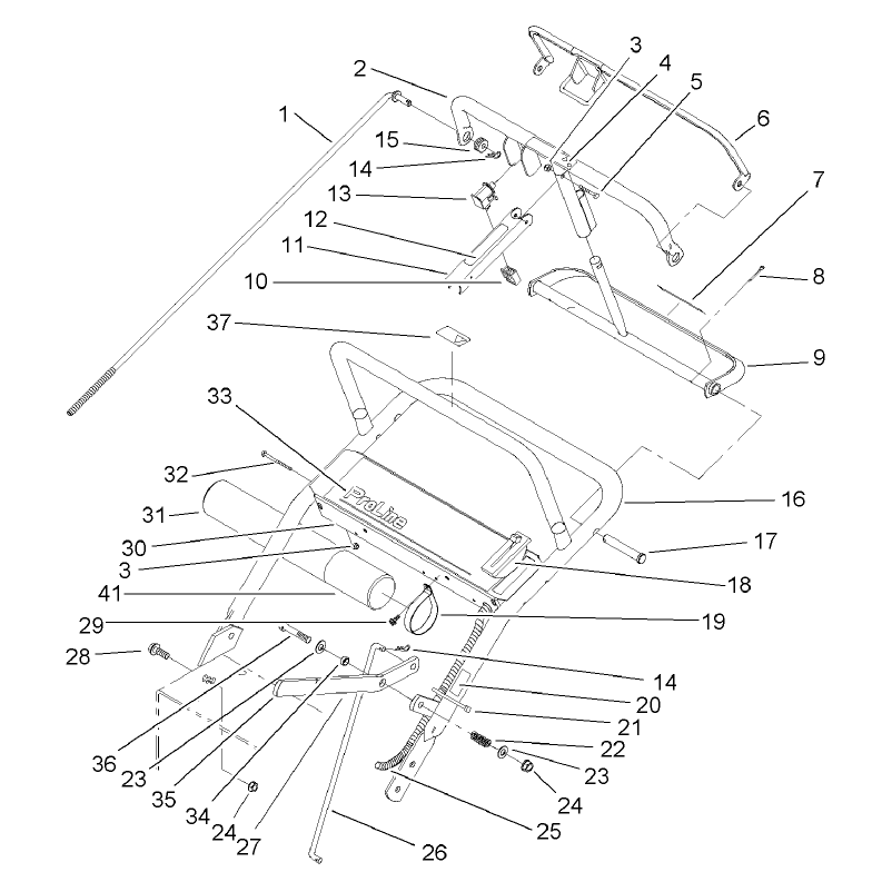 Upper Handle Assembly