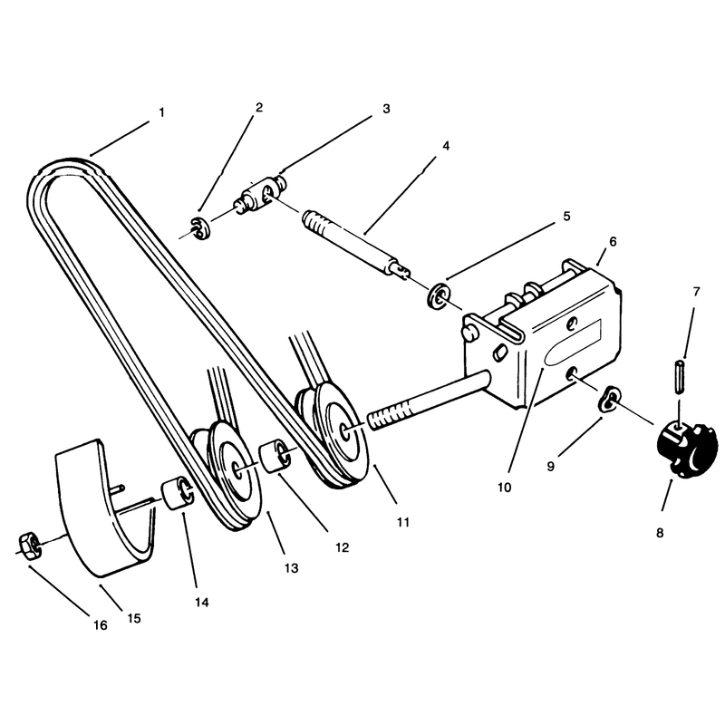 Deck Drive Belt Attachment
