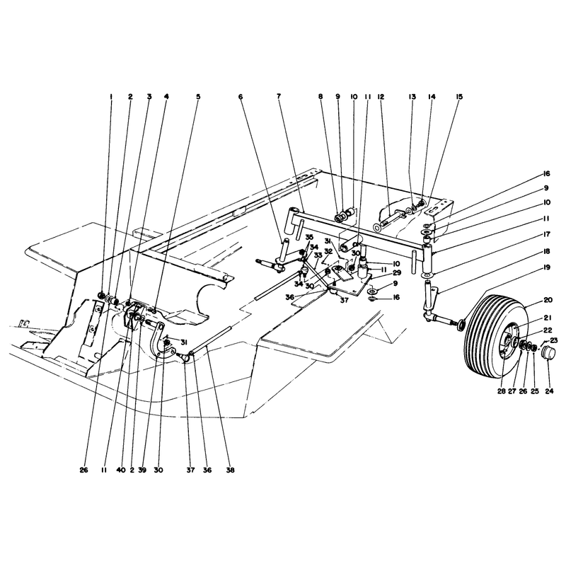 Rear Axle Assembly
