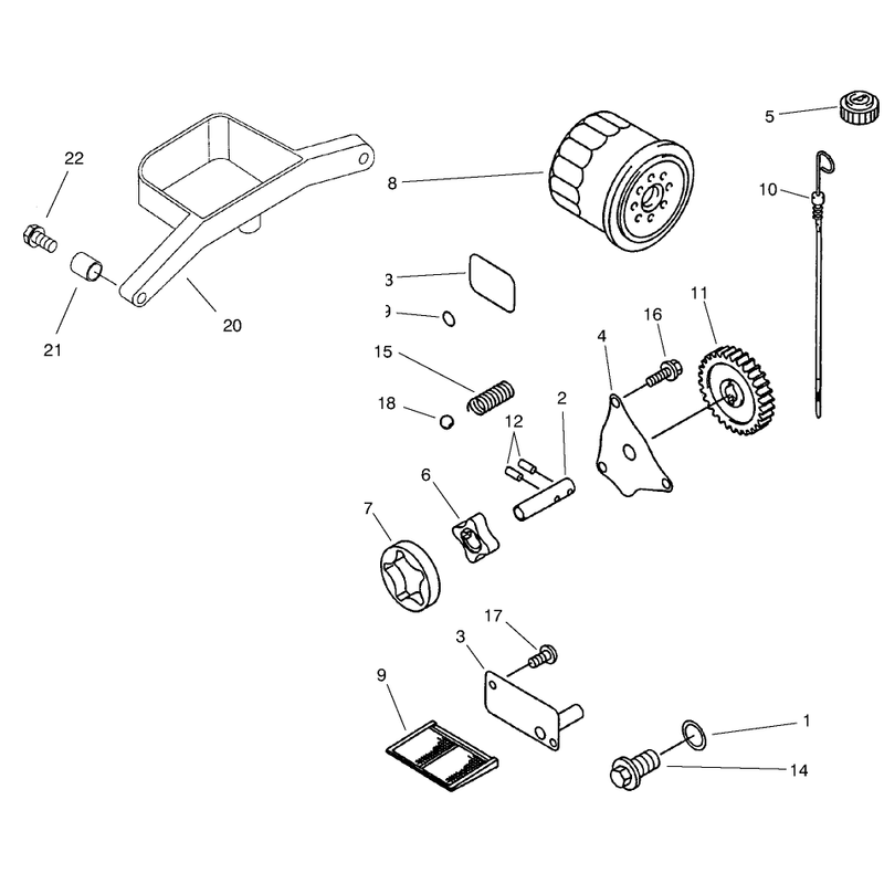 Oil Pump and Filter Assembly