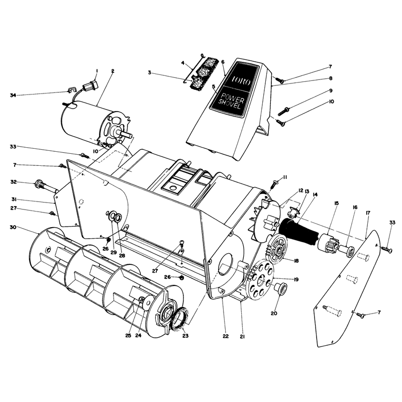 Rotor Housing Assembly