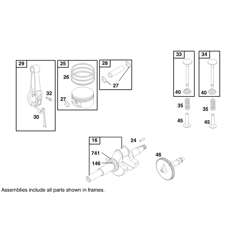 Engine Briggs and Stratton Model 92252-0129-02
