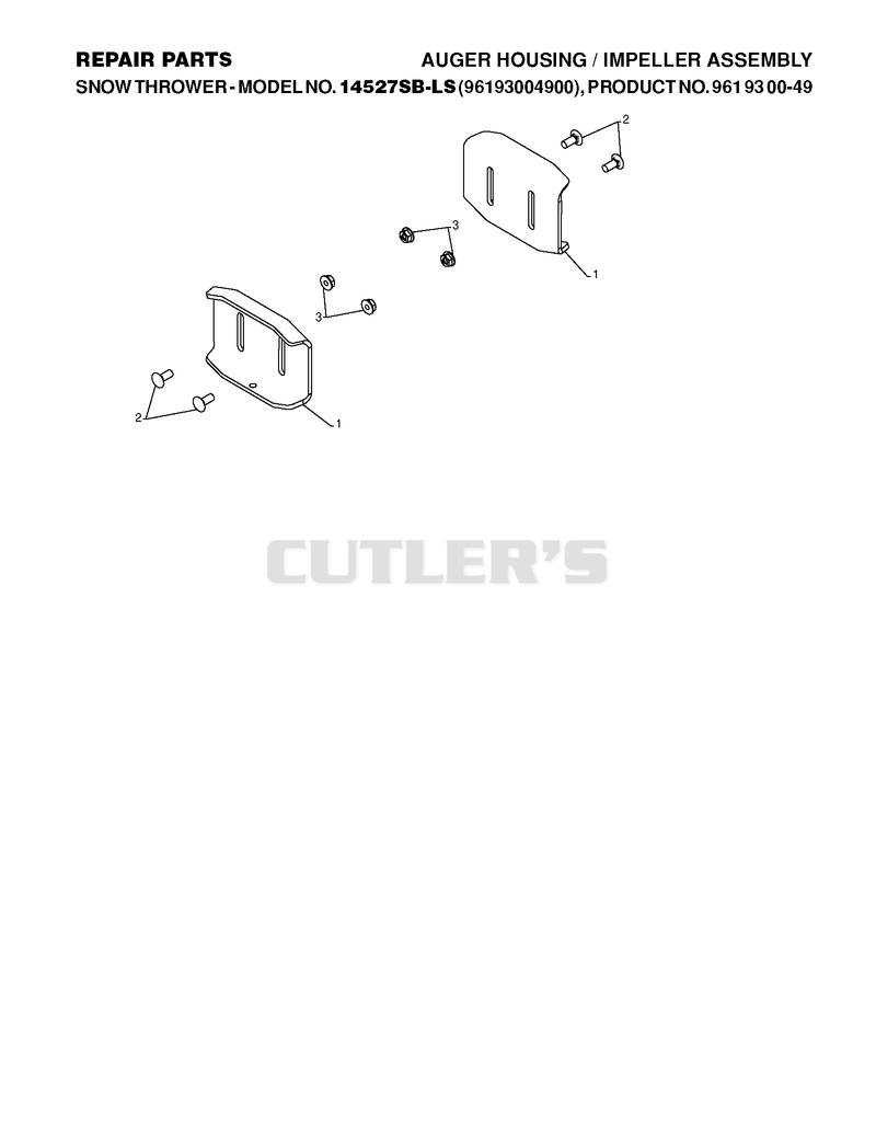 AUGER HOUSING & IMPELLER 8