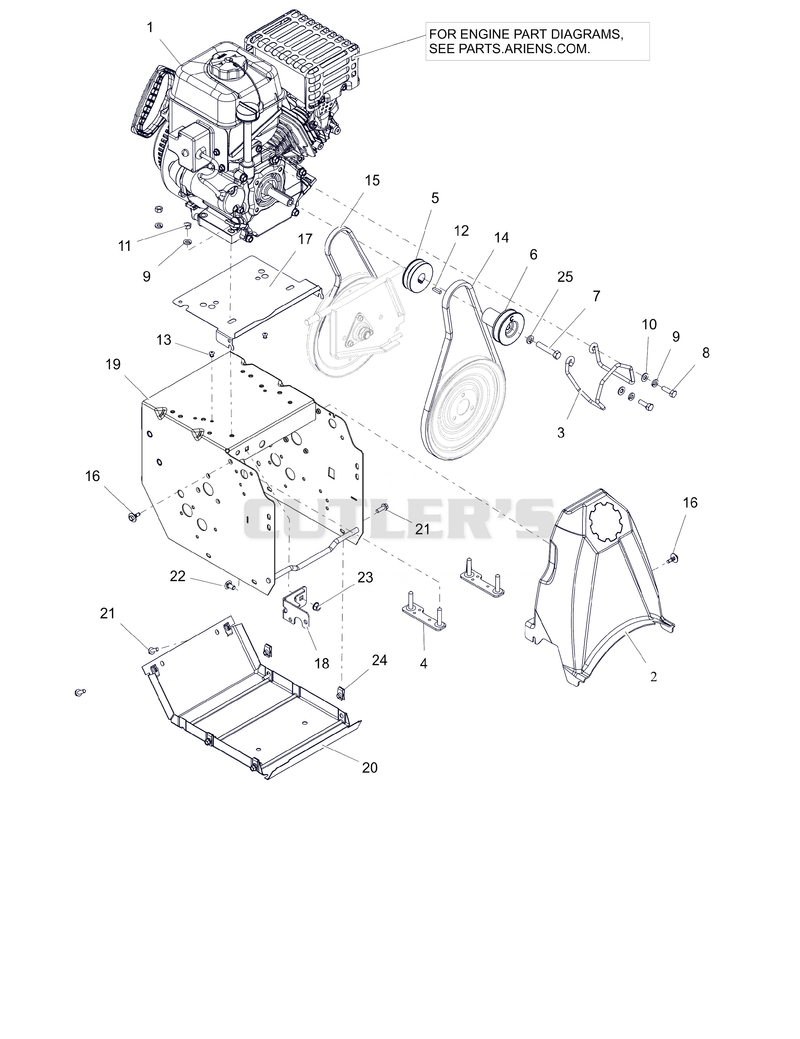 Frame And Engine - Compact 24 RapidTrak