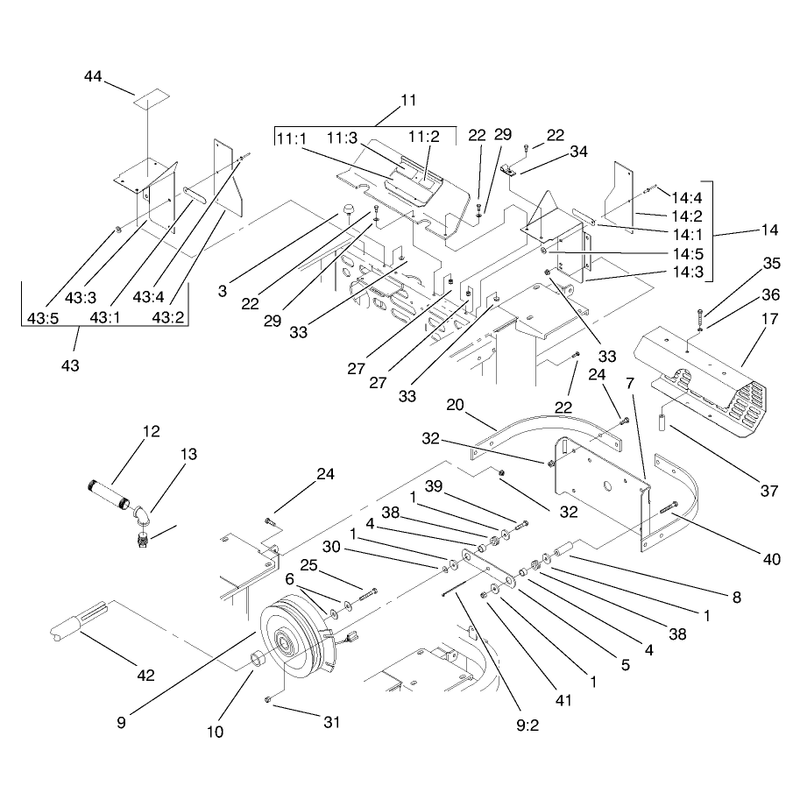 Sheilds and Clutch Assembly