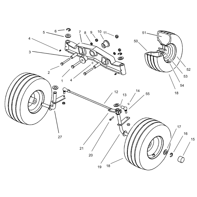 Front Axle Assembly