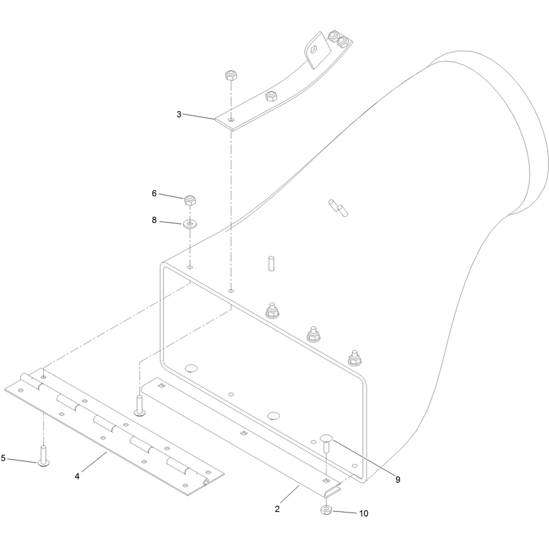 Discharge Tube Assembly No 103-9487