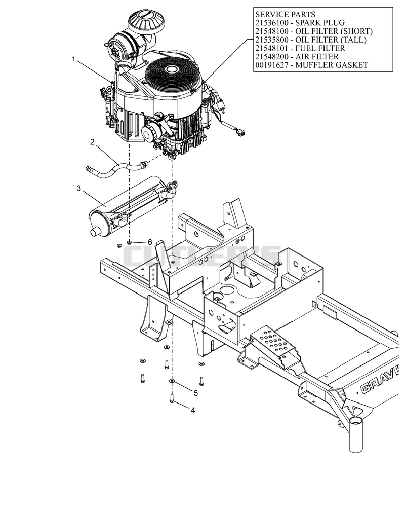 Engine - Kawasaki FX600
