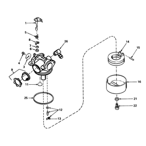 Carburetor No 632050