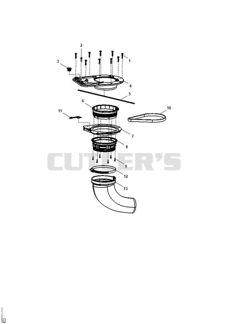 Blower tube